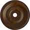 Ekena Millwork Jefferson Ceiling Medallion (Canopies up to 5"), 26 1/2"OD x 3 5/8"ID x 1 1/2"P, Root Beer Crackle CM26JERBC - alternate 1